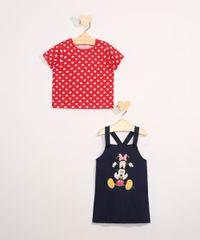 Conjunto-Infantil-Camiseta-Manga-Curta-Estampada-de-Poa---Salopete-Minnie-e-Mickey-Azul-Marinho-9967580-Azul_Marinho_3
