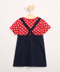 Conjunto-Infantil-Camiseta-Manga-Curta-Estampada-de-Poa---Salopete-Minnie-e-Mickey-Azul-Marinho-9967580-Azul_Marinho_4