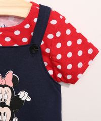 Conjunto-Infantil-Camiseta-Manga-Curta-Estampada-de-Poa---Salopete-Minnie-e-Mickey-Azul-Marinho-9967580-Azul_Marinho_5