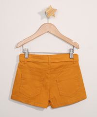 Short-Saia-de-Veludo-Infantil-com-Botoes-e-Cinto-Mostarda-9978995-Mostarda_2