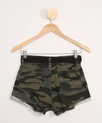 Short-de-Sarja-Juvenil-Camuflado-com-Cinto-Verde-Militar-9979279-Verde_Militar_2