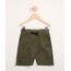 Bermuda-de-Moletom-Infantil-Estampada-de-Folhagens-Verde-Militar-9980587-Verde_Militar_1