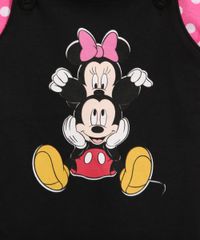 Conjunto-Infantil-Camiseta-Manga-Curta-Estampada-de-Poa---Salopete-Minnie-e-Mickey-Preto-9967580-Preto_2