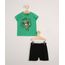 Conjunto-Infantil-Camiseta-Manga-Curta-Lagartixo-PJ-Masks---Bermuda-de-Moletom-Preto-9975697-Preto_1
