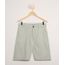 Bermuda-de-Sarja-Masculina-Reta-com-Linho-Verde-Claro-9964274-Verde_Claro_1