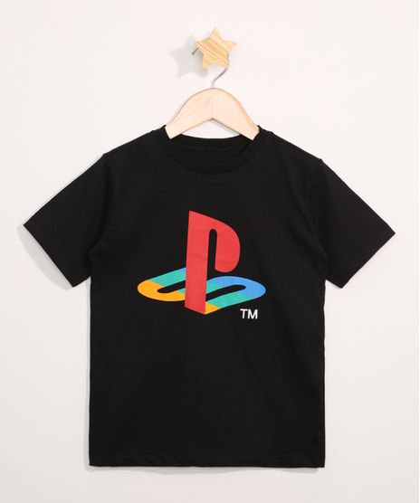 Camiseta-Infantil-Manga-Curta-Playstation-Preta-9978140-Preto_1