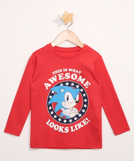 Camiseta-Infantil-Manga-Longa-Sonic-Vermelha-9981688-Vermelho_1