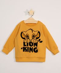 Blusa-de-Moletom-Infantil-Simba-Mostarda-9976937-Mostarda_1