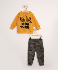 Blusa-de-Moletom-Infantil-Simba-Mostarda-9976937-Mostarda_3