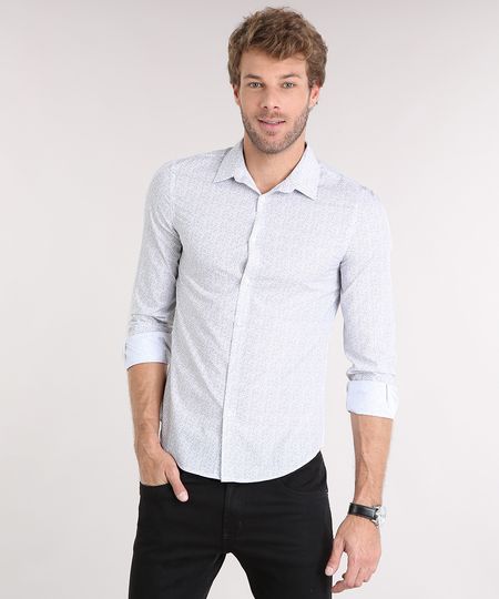 Camisa-Masculina-Slim-Estampada-Manga-Longa-Off-White-8856163-Off_White_1 Camisa-Masculina-Slim-Estampada-Manga-Longa-Off-White-8856163-Off_White_1