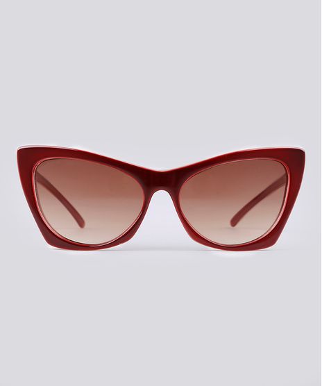 Oculos-de-Sol-Gatinho-Feminino-Oneself-Vinho-9102654-Vinho_1