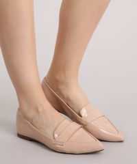 Mocassim-Feminino-Bico-Fico-Via-Uno-em-Verniz-Bege-9185885-Bege_2