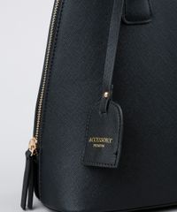 Bolsa-Feminina-Shoulder-Texturizada-Preta-8202744-Preto_4