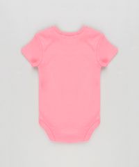 Body-Infantil--Eu-Amo-Ser-Mimada-Pela-Minha-Dinda--em-Manga-Curta-com-Decote-Redondo-em-Algodao---Sustentavel-Rosa-8920477-Rosa_2