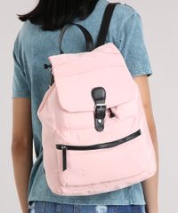 Mochila-Feminina-Acetinada-com-Fivela-Rose-8884397-Rose_2