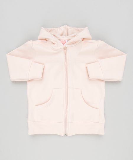 Blusao-Infantil-Basico-em-Moletom-de-Algodao---Sustentavel-Rosa-Claro-8968682-Rosa_Claro_1
