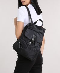 Mochila-Feminina-Acetinada-com-Fivela-Preta-8884397-Preto_2