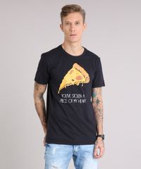 Camiseta-Masculina-Pedaco-de-Pizza-Manga-Curta-Gola-Careca-Preta-9199338-Preto_1