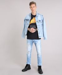 Camiseta-Masculina-Pedaco-de-Pizza-Manga-Curta-Gola-Careca-Preta-9199338-Preto_3