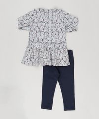 Conjunto-Infantil-de-Vestido-Estampado-com-Gatinhos-Cinza-Manga-Longa---Calca-Legging-com-Estampa-em-Algodao---Sustentavel-Azul-Marinho-9155703-Azul_Marinho_2