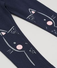Conjunto-Infantil-de-Vestido-Estampado-com-Gatinhos-Cinza-Manga-Longa---Calca-Legging-com-Estampa-em-Algodao---Sustentavel-Azul-Marinho-9155703-Azul_Marinho_4