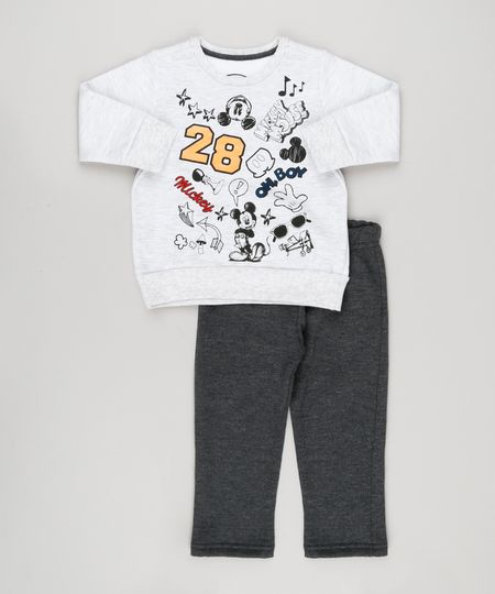 Conjunto-Infantil-Mickey-de-Blusao-Cinza-Mescla-Claro---Calca-em-Moletom-Cinza-Escuro-9129645-Cinza_Escuro_1 Conjunto-Infantil-Mickey-de-Blusao-Cinza-Mescla-Claro---Calca-em-Moletom-Cinza-Escuro-9129645-Cinza_Escuro_1