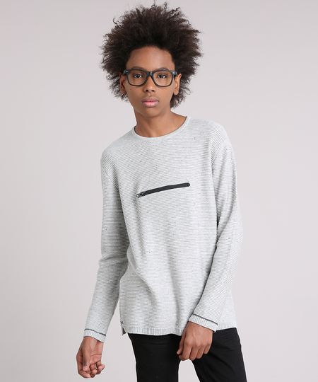 Sueter-Infantil-Canelado-em-Trico-com-Ziper-Manga-Longa-Decote-Redondo-Cinza-Mescla-Claro-8873253-Cinza_Mescla_Claro_1 Sueter-Infantil-Canelado-em-Trico-com-Ziper-Manga-Longa-Decote-Redondo-Cinza-Mescla-Claro-8873253-Cinza_Mescla_Claro_1