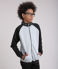 Jaqueta-Infantil-Raglan-em-Moletom-Gola-Ata-com-Capuz-Removivel-Cinza-Mescla-8853285-Cinza_Mescla_1