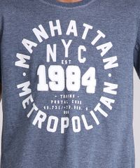 Camiseta-Infantil--Manhattan-Metropolitan--Manga-Curta-Gola-Careca-Azul-9141671-Azul_4