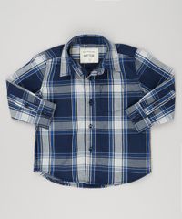 Camisa-Infantil-Xadrez-Manga-Longa-com-Bolso-Azul-Marinho-8441776-Azul_Marinho_1