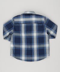 Camisa-Infantil-Xadrez-Manga-Longa-com-Bolso-Azul-Marinho-8441776-Azul_Marinho_2