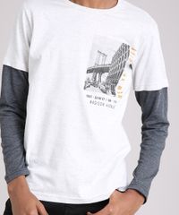 Camiseta-Infantil-com-Estampa--New-York-City--Manga-Longa-Gola-Careca-Cinza-Claro-9128985-Cinza_Claro_4