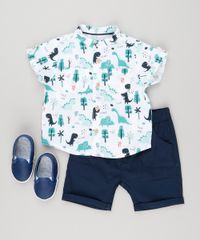 Conjunto-infantil-de-Camisa-Estampada-de-Dinossauros-Manga-Curta-Off-White---Bermuda-em-Algodao---Sustentavel-Azul-Marinho-8950643-Azul_Marinho_3