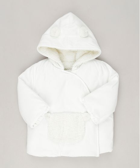 Casaco-Infantil-Unissex-com-Capuz-de-Orelhinhas-Forrado-de-Pelo-Off-White-8866113-Off_White_1