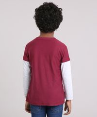 Camiseta-Infantil--Explore-the-World--Manga-Longa-Decote-Careca-Vinho-9135530-Vinho_2