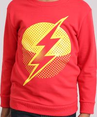 Blusao-Infantil-The-Flash-em-Moletom-Vermelho-9152136-Vermelho_4