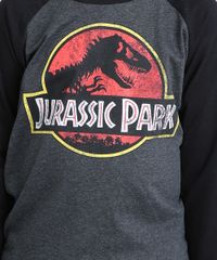 Camiseta-Infantil-Jurassic-Park-Manga-Longa-Raglan-Decote-Careca-Cinza-Mescla-Escuro-9144765-Cinza_Mescla_Escuro_4