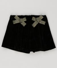 Short-Saia-Infantil-em-Veludo-com-Lacos-Preto-9188867-Preto_1