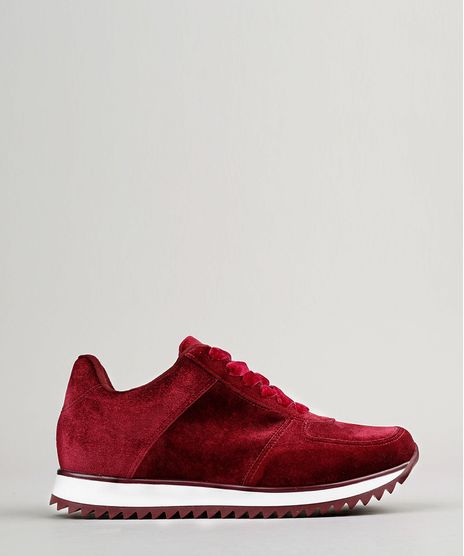Tenis-Feminino-Running-Vizzano-em-Veludo-Esportivo-Vinho-9197799-Vinho_1