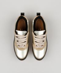 Tenis-Feminino-Running-Vizzano-Metalizado-Esportivo-Dourado-9197815-Dourado_4