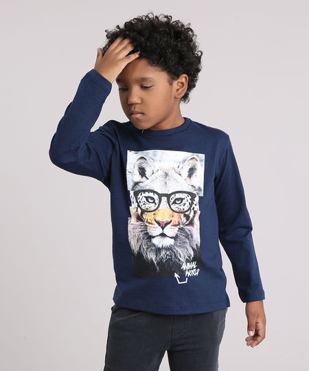 Camiseta-Infantil-Animais-Manga-Longa-Gola-Redonda-Azul-Marinho-9147880-Azul_Marinho_1 Camiseta-Infantil-Animais-Manga-Longa-Gola-Redonda-Azul-Marinho-9147880-Azul_Marinho_1