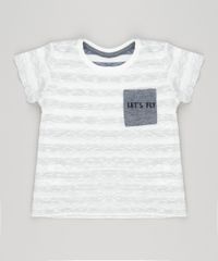 Camiseta-Infantil-com-Bolso-Manga-Curta-Decote-Careca-Off-White-9133950-Off_White_1