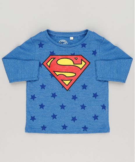Camiseta-Infantil-Super-Homem-Manga-Longa-Decote-Careca-Azul-9139680-Azul_1