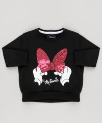 Blusao-Infantil-Minnie-com-Paete-em-Moletom-Preto-9199194-Preto_1