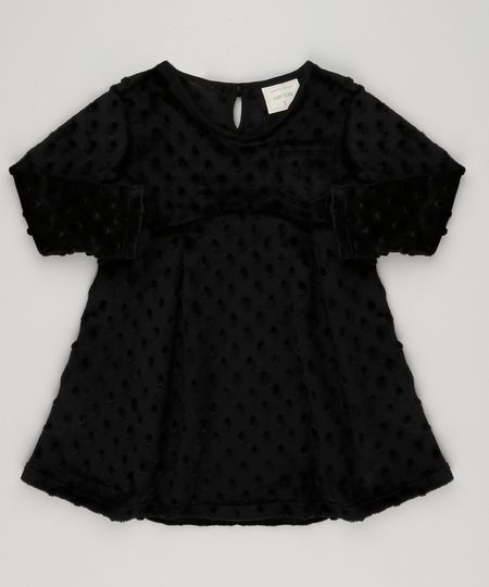 Vestido-Infantil-Plush-com-Bolinhas-e-Bolso-Manga-Longa-Decote-Redondo-Preto-9140864-Preto_1 Vestido-Infantil-Plush-com-Bolinhas-e-Bolso-Manga-Longa-Decote-Redondo-Preto-9140864-Preto_1