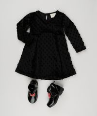 Vestido-Infantil-Plush-com-Bolinhas-e-Bolso-Manga-Longa-Decote-Redondo-Preto-9140864-Preto_3