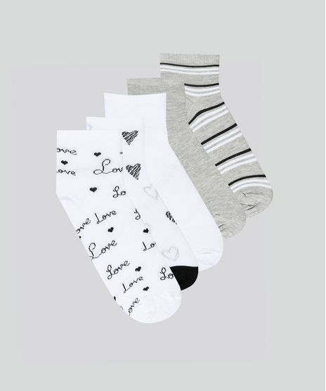 Kit-de-5-Meias-Femininas-Cano-Medio-Estampadas--Multicor-9146529-Multicor_1