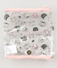 Necessaire-Feminina-Estampada-Gatinhos-Dupla-Rosa-9131716-Rosa_3