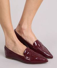 Mocassim-Feminino-Bico-Fico-Via-Uno-em-Verniz-Vinho-9185909-Vinho_2