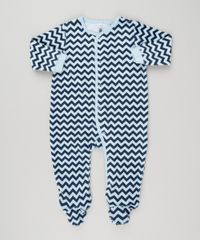 Macacao-Infantil-Estampado-Chevron-em-Plush-de-Algodao---Sustentavel-Azul-Marinho-8940842-Azul_Marinho_1
